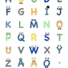 ABC color Poster (21x29.7 cm (A4))