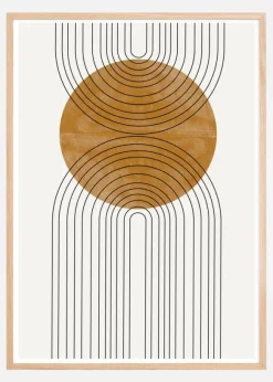 Abstract Flow Poster (21x29.7 cm (A4))