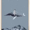 Aim for the moon Poster (21x29.7 cm (A4))