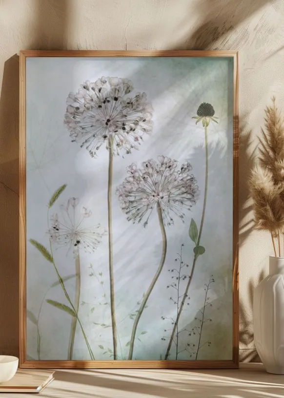 Allium Poster (21x29.7 cm (A4))