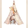 Animal sleepover Poster (21x29.7 cm (A4))
