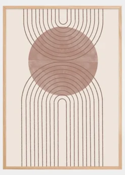 Arch Composition No5 Poster (21x29.7 cm (A4))