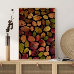 Autum Leafs Poster (21x29.7 cm (A4))