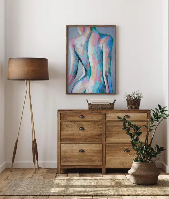 Back Painting Poster (21x29.7 cm (A4))
