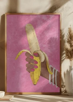 Banana Poster (21x29.7 cm (A4))