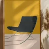 Barcelona Chair By Mies Van Der Rohe Poster (21x29.7 cm (A4))