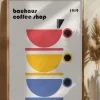 Bauhaus Coffee Minimalist Poster (21x29.7 cm (A4))