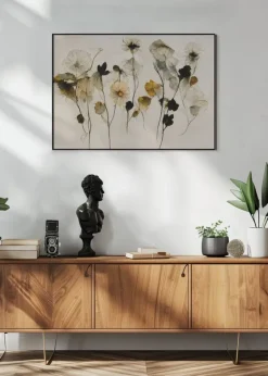 Beautiful Dry Flowers Poster (21x29.7 cm (A4))