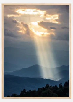Beautiful sunlight Poster (21x29.7 cm (A4))