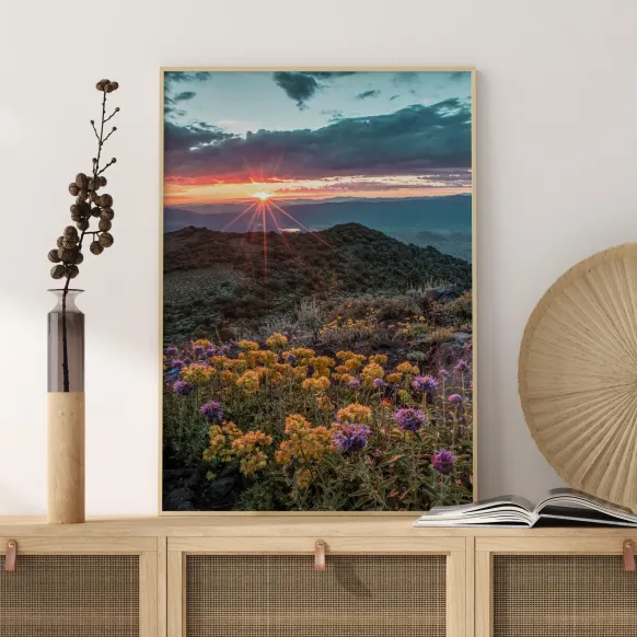 Beautiful Sunset Poster (21x29.7 cm (A4))