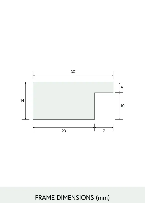 BGA Select Wide Svart 42x59,4 cm (A2)