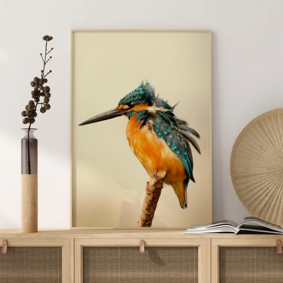Bird On Tree Poster (21x29.7 cm (A4))