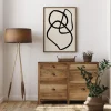 Black Lines Poster (21x29.7 cm (A4))