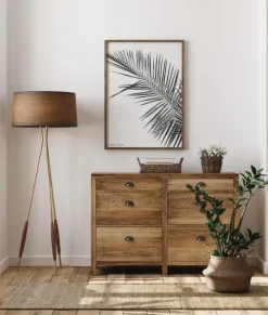 Black palm Poster (21x29.7 cm (A4))