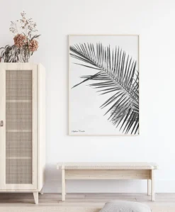 Black palm Poster (21x29.7 cm (A4))