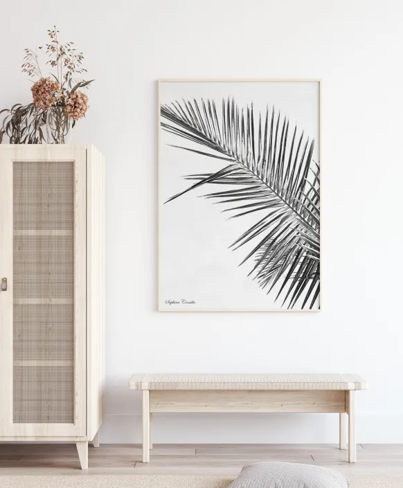 Black palm Poster (21x29.7 cm (A4))