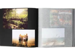 Black & White Album Svart - 30x30 cm (50 Svarta sidor / 25 blad)