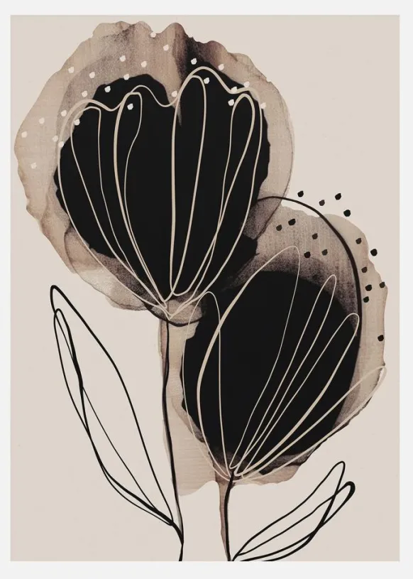 Blomstring Canvastavla (30x40 cm)