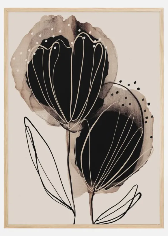 Blomstring Poster (21x29.7 cm (A4))