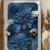 Blue Blossoms Poster (21x29.7 cm (A4))