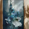 Blue Flower Bouquet Poster (21x29.7 cm (A4))