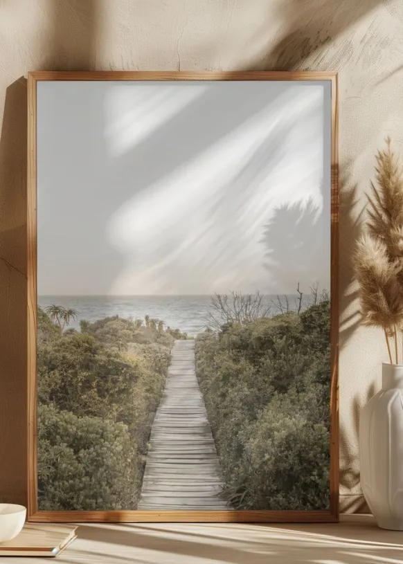 Boardwalk Poster (21x29.7 cm (A4))