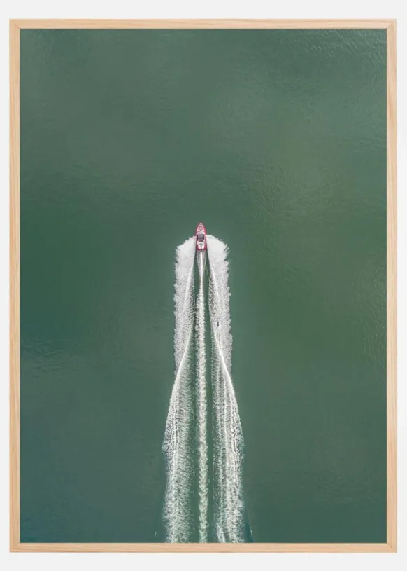 Boat Action Poster (21x29.7 cm (A4))
