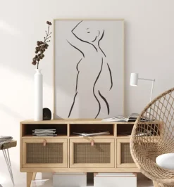 Body Lines I Poster (21x29.7 cm (A4))