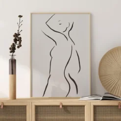 Body Lines I Poster (21x29.7 cm (A4))