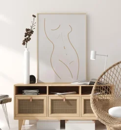 Body Lines IV Poster (21x29.7 cm (A4))