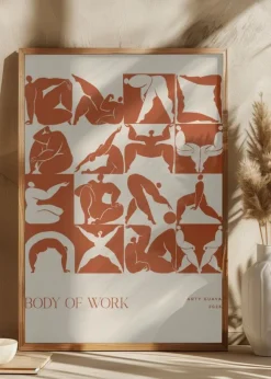 Body of Work (terracotta) Poster (21x29.7 cm (A4))