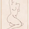 Bohonewart Female Poster (21x29.7 cm (A4))
