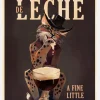 Bourbon De Leche Guinness Style Cat Art Canvastavla (30x40 cm)