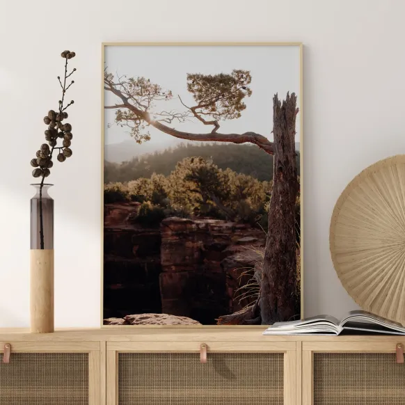 Broken Tree Poster (21x29.7 cm (A4))