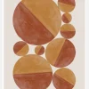 Burnt Orange Bols Canvastavla (30x40 cm)