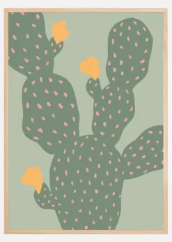Cactus Green Poster (21x29.7 cm (A4))