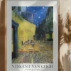 CafAc Terrace At Night Poster (21x29.7 cm (A4))