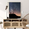 Camels Under The Stars Poster (21x29.7 cm (A4))