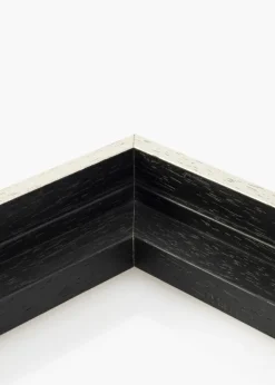 Canvasram Lexington Svart / Silver 56x71 cm