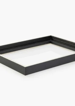 Canvasram Lexington Svart / Silver 60x60 cm