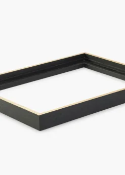 Canvasram Madison Svart / Guld 40x40 cm