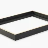 Canvasram Madison Svart / Guld 40x80 cm