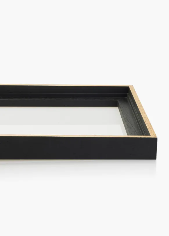 Canvasram Madison Svart / Guld 30x90 cm