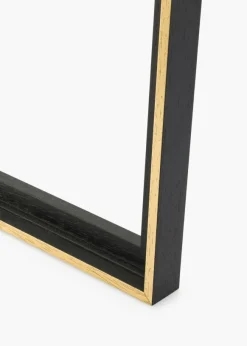 Canvasram Madison Svart / Guld 24x30 cm