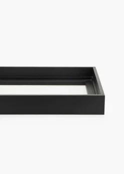 Canvasram Scranton 3D Svart 30x90 cm