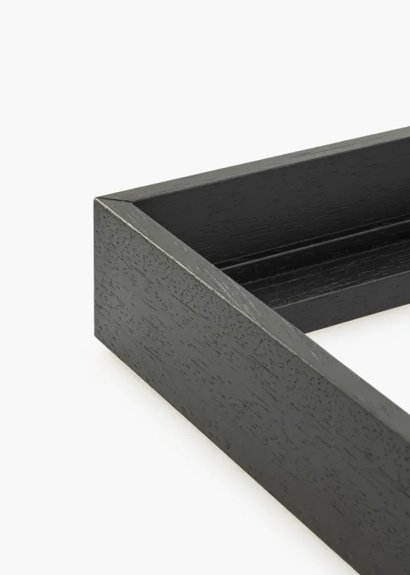 Canvasram Scranton 3D Svart 30x90 cm
