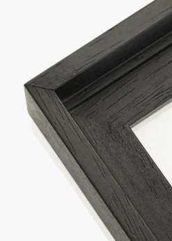 Canvasram Scranton 3D Svart 30x90 cm