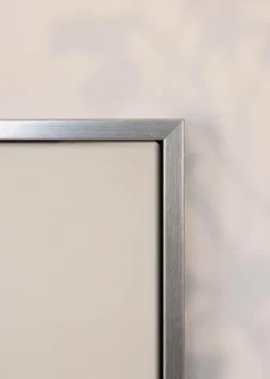 Canvasram Sussex Svart/Silver 60x80 cm