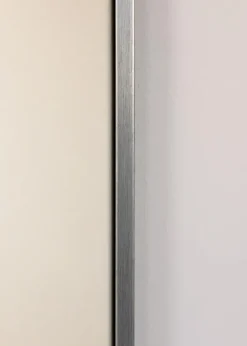 Canvasram Sussex Svart/Silver 60x80 cm