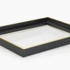 Canvasram Tacoma Svart / Guld 20x50 cm